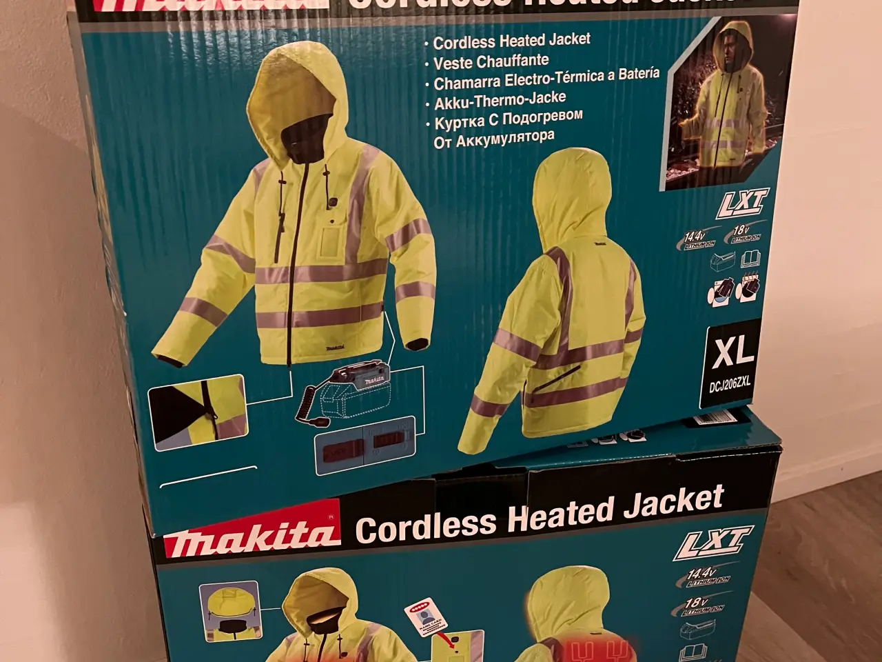 Billede 1 - Arbejdsjakke makita med varme