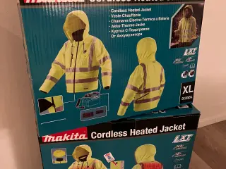 Arbejdsjakke makita med varme