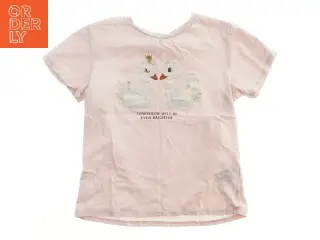 T-shirt med svaner fra H&M (str. 140)