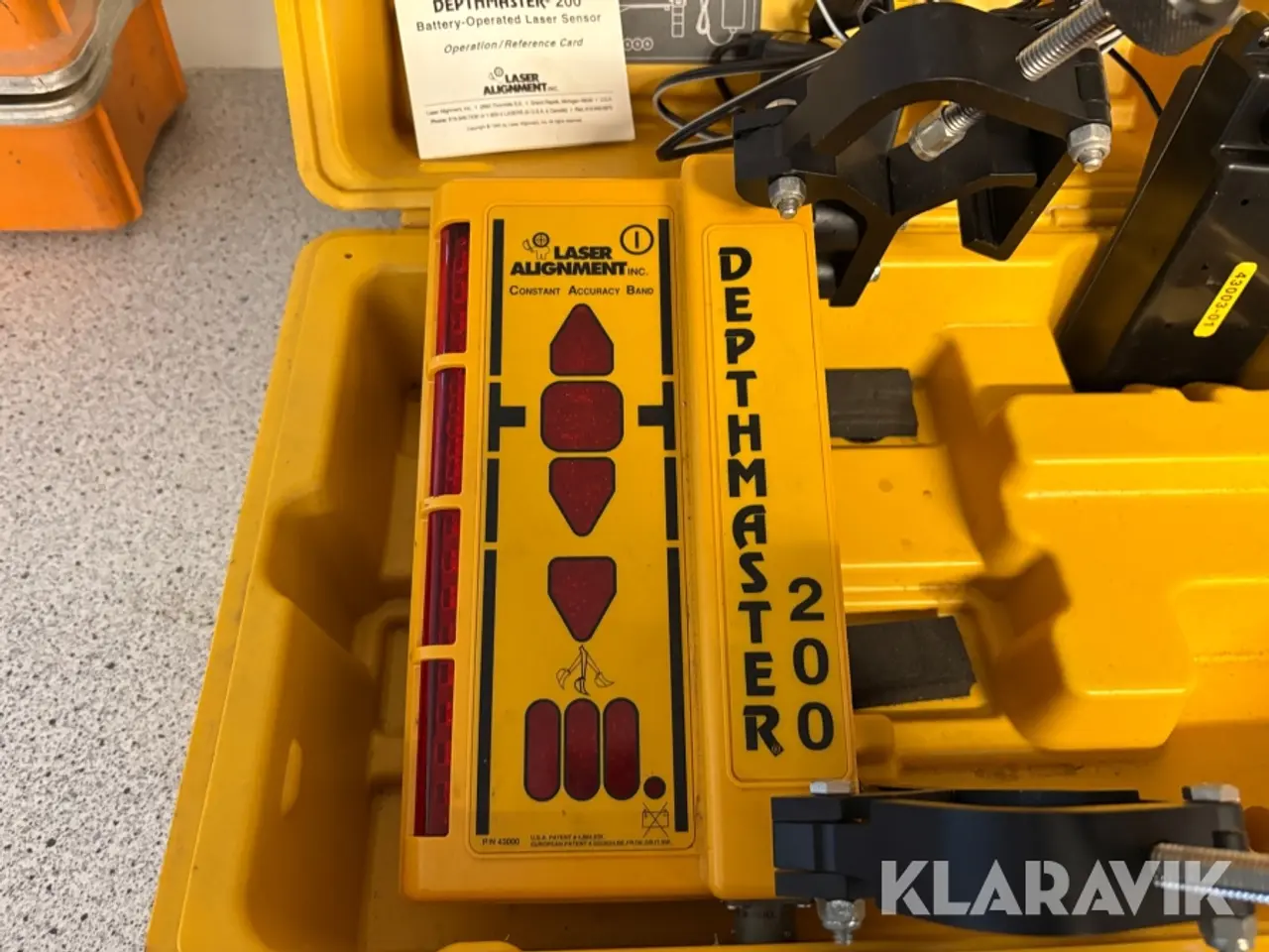 Billede 4 - Dybdemåler Laser Alignment Depthmaster 200