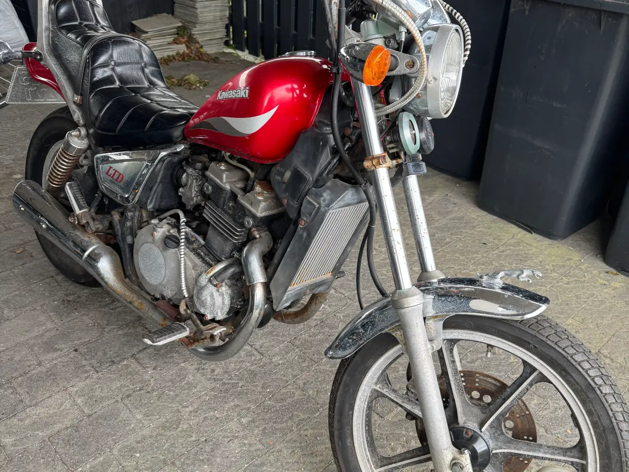 Billede 2 - Kawasaki EN 454 LTD Motorcykel