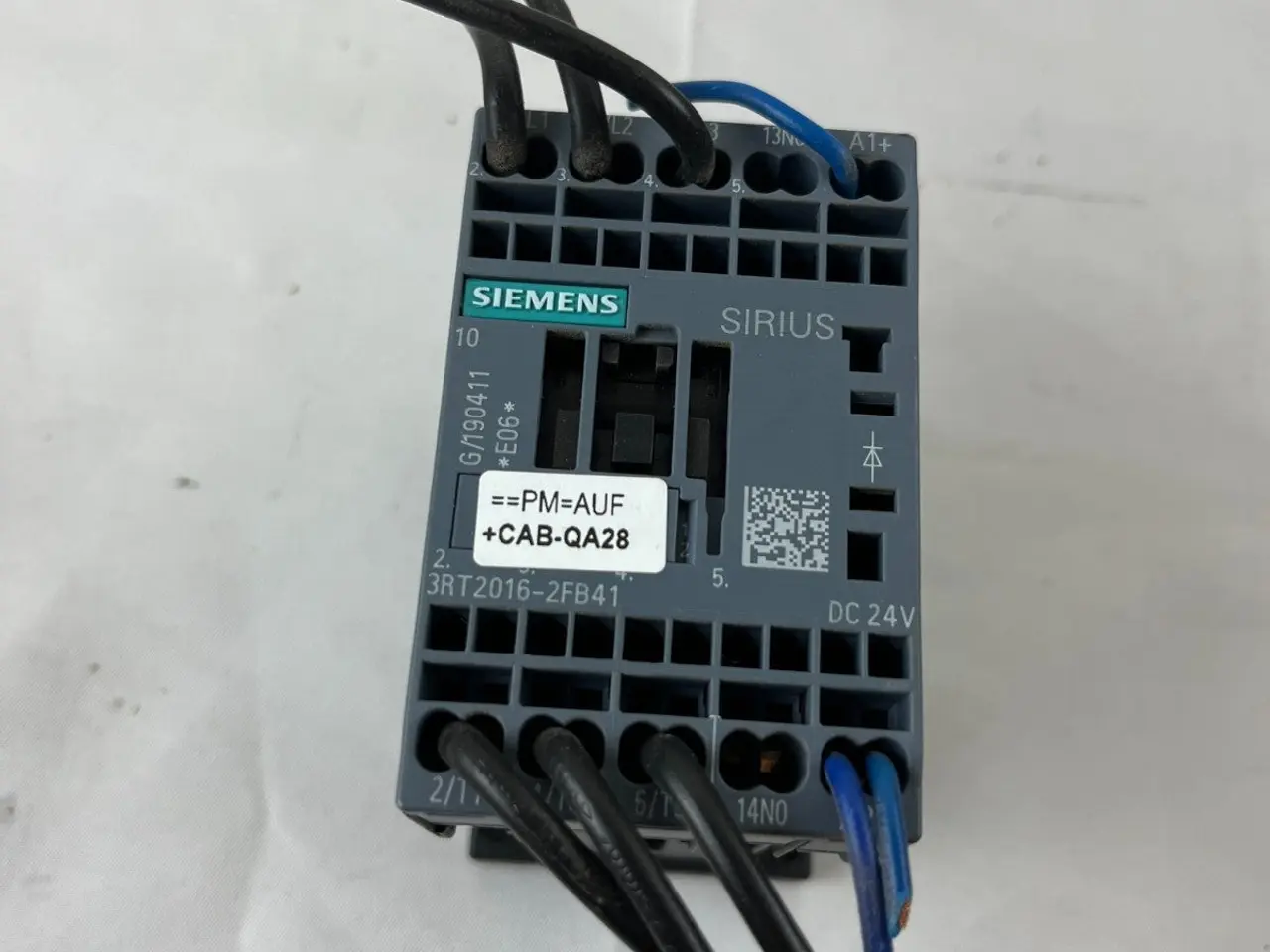 Billede 4 - Siemens Sirius 3RT2016-2FB41 kontaktor 24VDC 9A