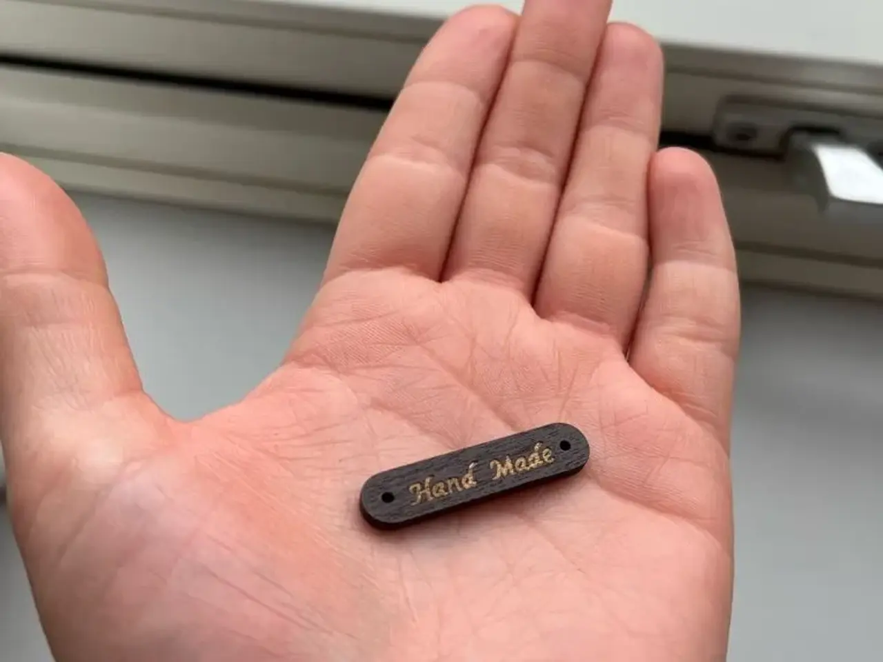 Billede 1 - Hand Made mærker i træ