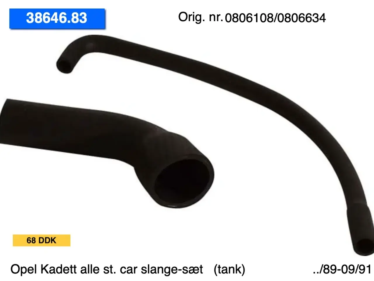Billede 11 - Opel Kadett st. car tanke