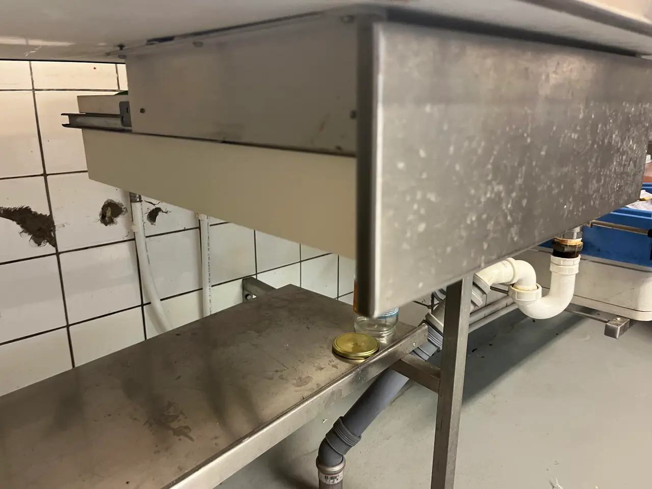 Billede 3 - Vaskebord i rustfrit stål