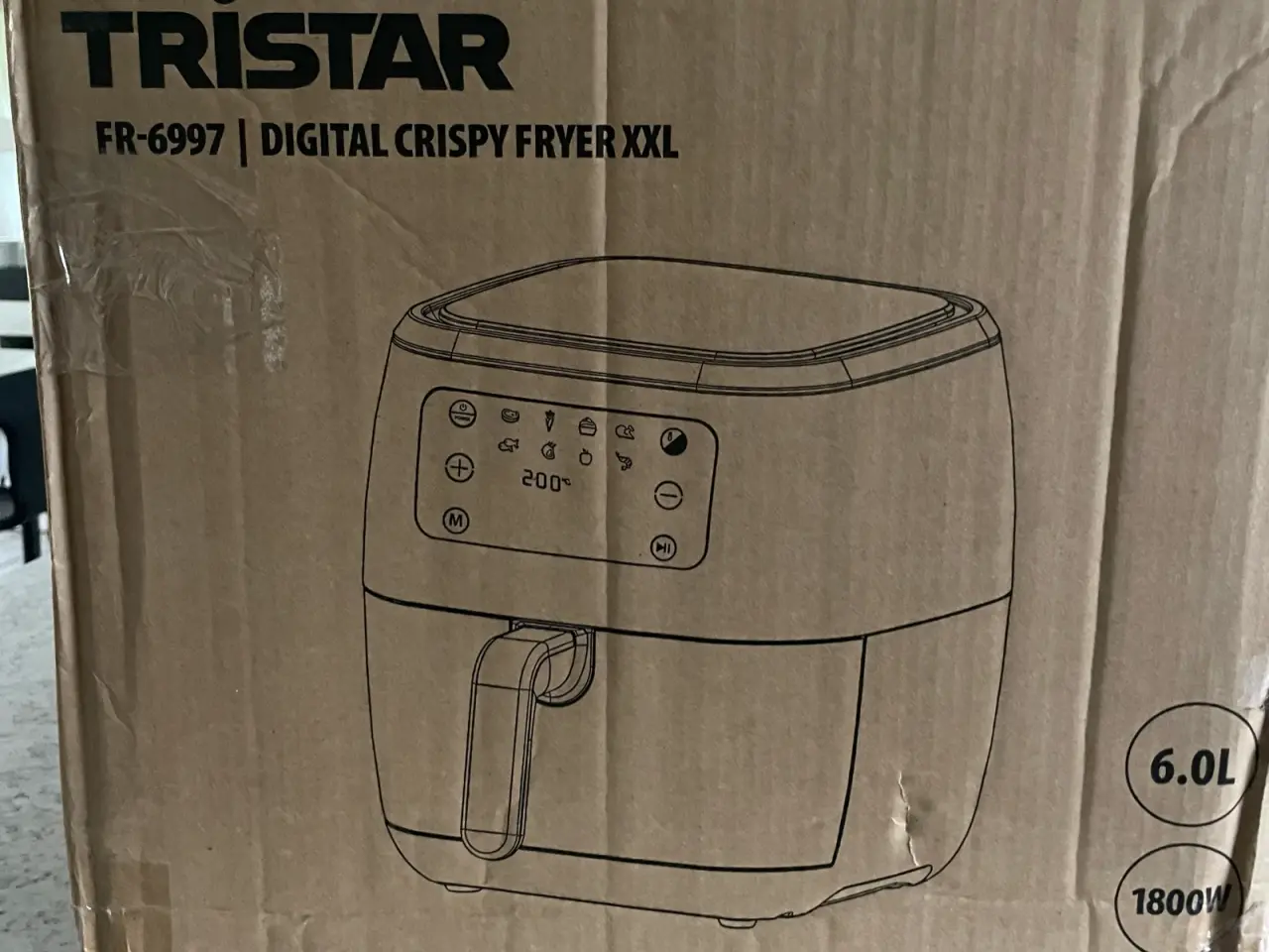 Billede 1 - Airfryer. Tristar. 6l.