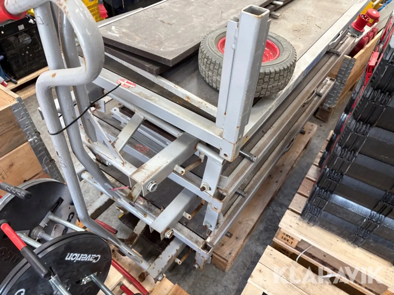 Billede 3 - Mini materialevogne/platformsvogne 3 styk Ravendo