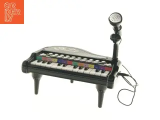 Legetøjs keyboard med mikrofon fra Bontempi (str. 11x22x27,5 cm)