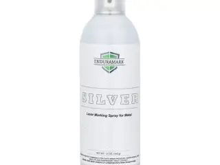 Enduramark laser Spray til Metal - Silver/Sølv - 340g