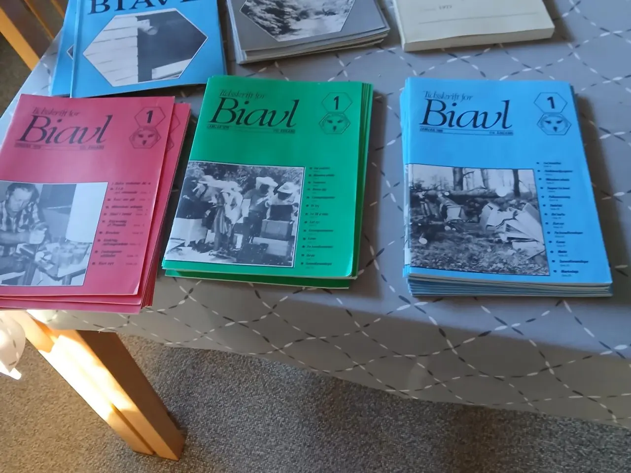 Billede 1 - Tidsskrift for biavl 1975 til 1995