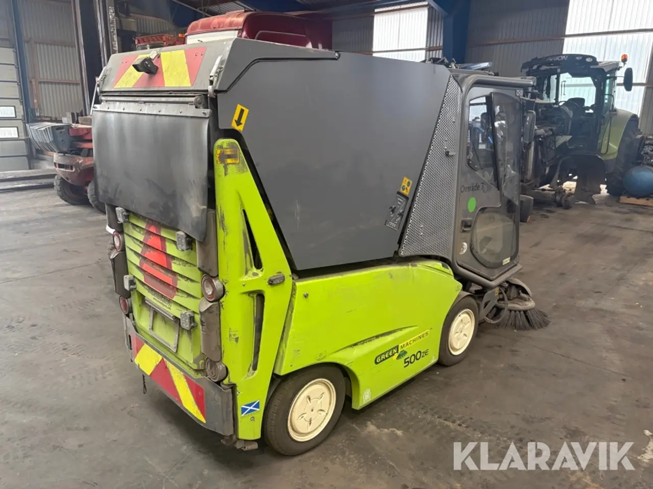 Billede 4 - Fejemaskine Green Machines 500 ZE