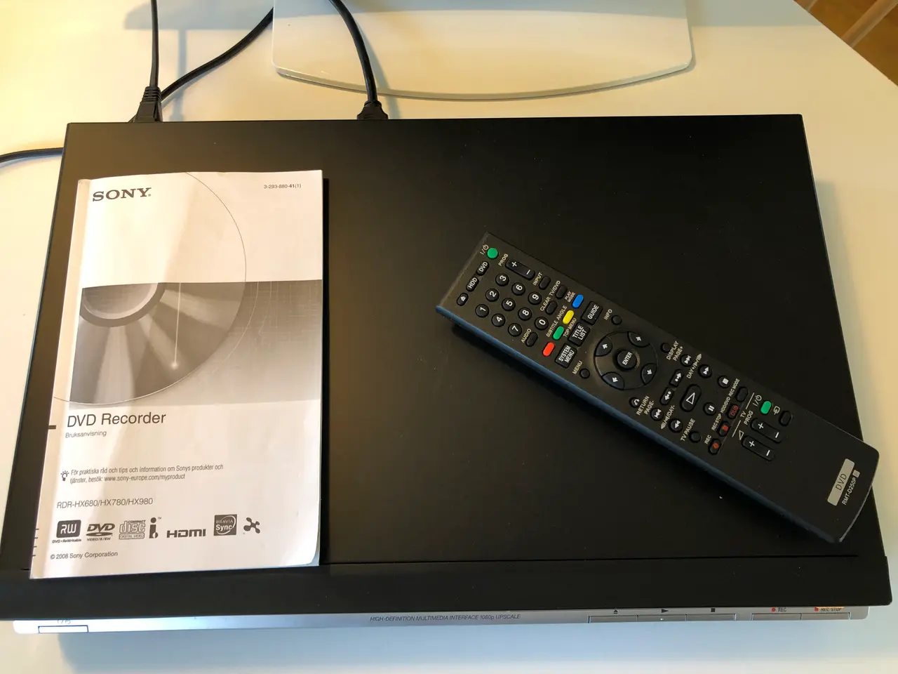 Billede 2 - Sony DVD afspiller med Harddisk optager