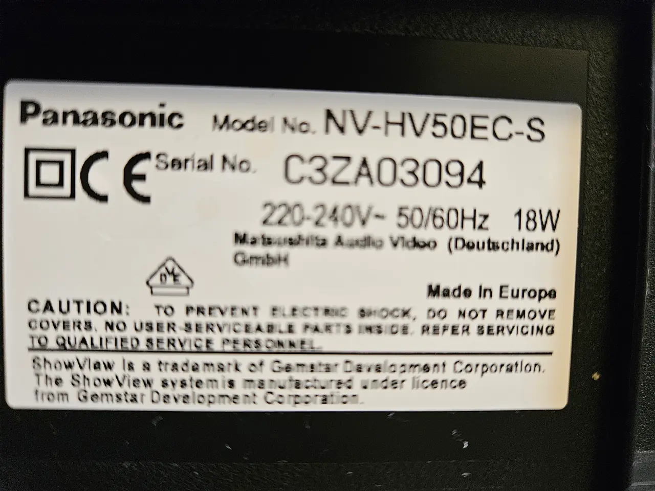 Billede 2 - Panasonic videomaskine Super Drive