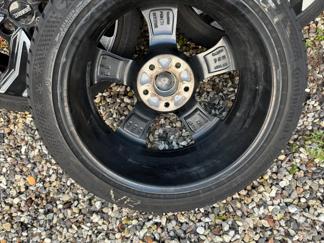 Billede 4 - Mini 17 fælge med vinterdæk