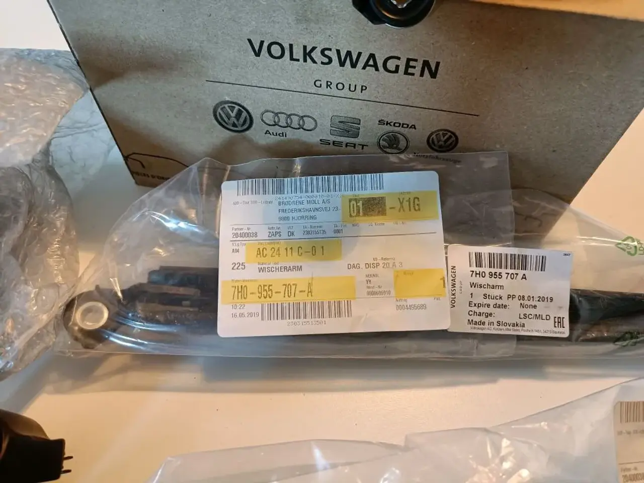 Billede 3 - Komplet viskermotor VW Transporter