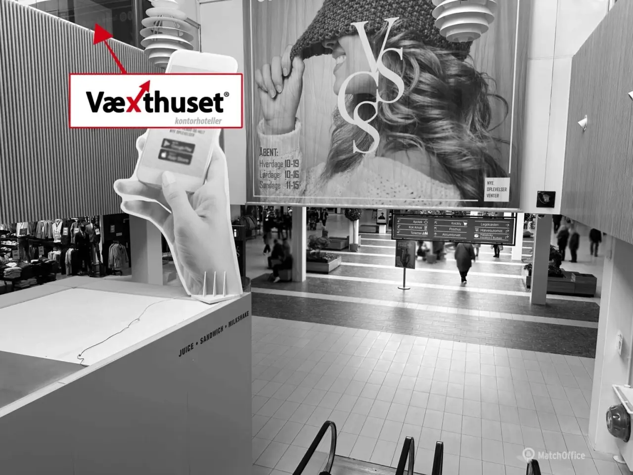 Billede 15 - Kontor til leje i Slagelse – med unik placering på toppen af Vestsjællands Centret!