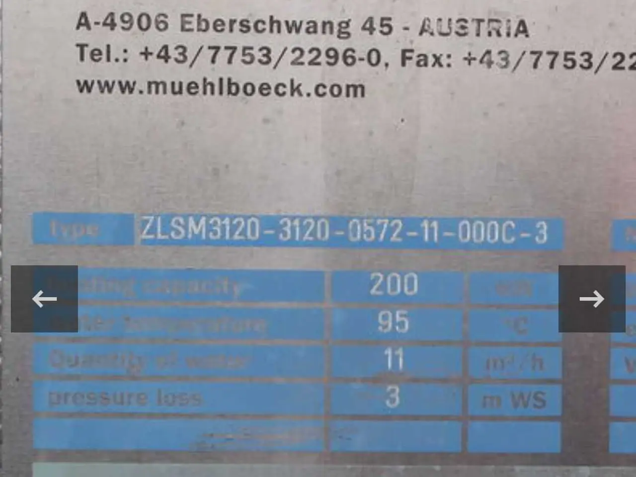 Billede 7 - Tørreovn MÜHLBOCK ZLSM3120-3120