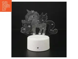 Unicorn LED bordlampe (str. H. 15 cm)