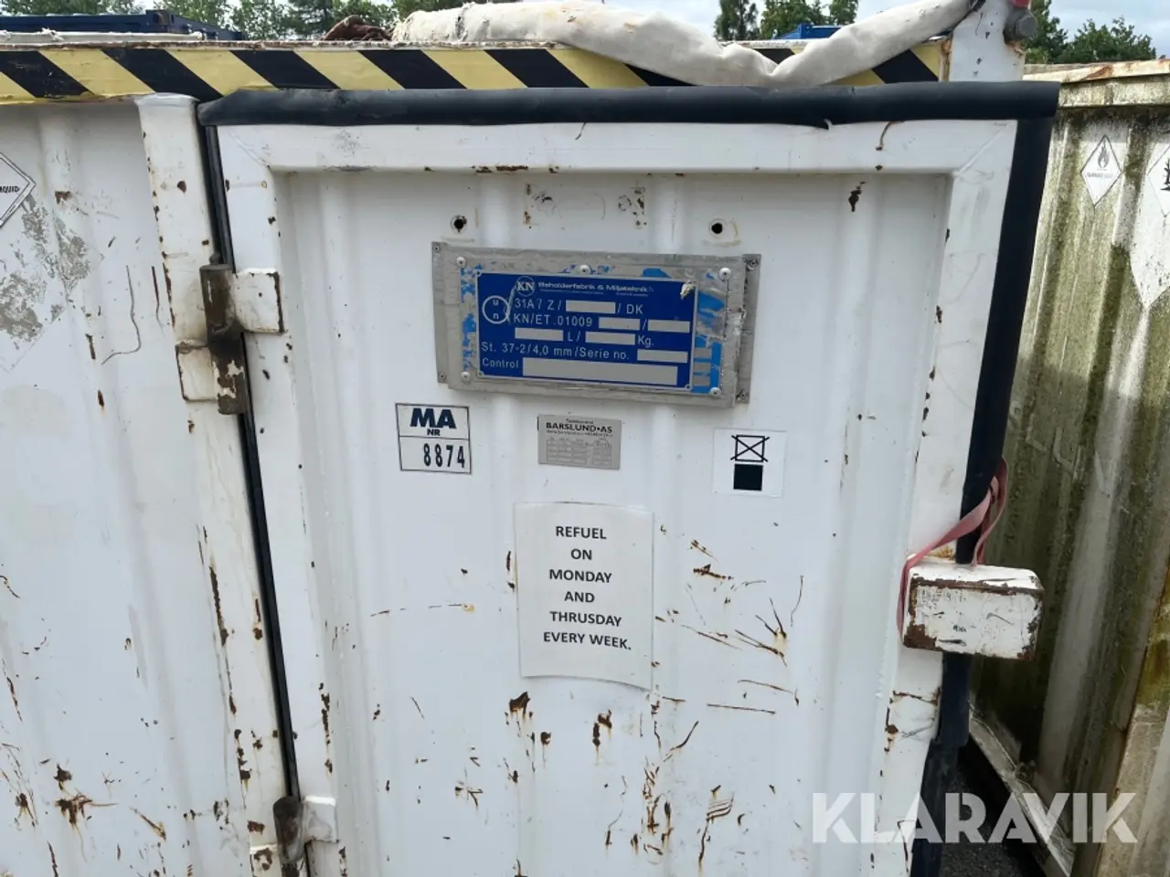 Billede 6 - Olietank i Container KN Beholderfabrik 1500