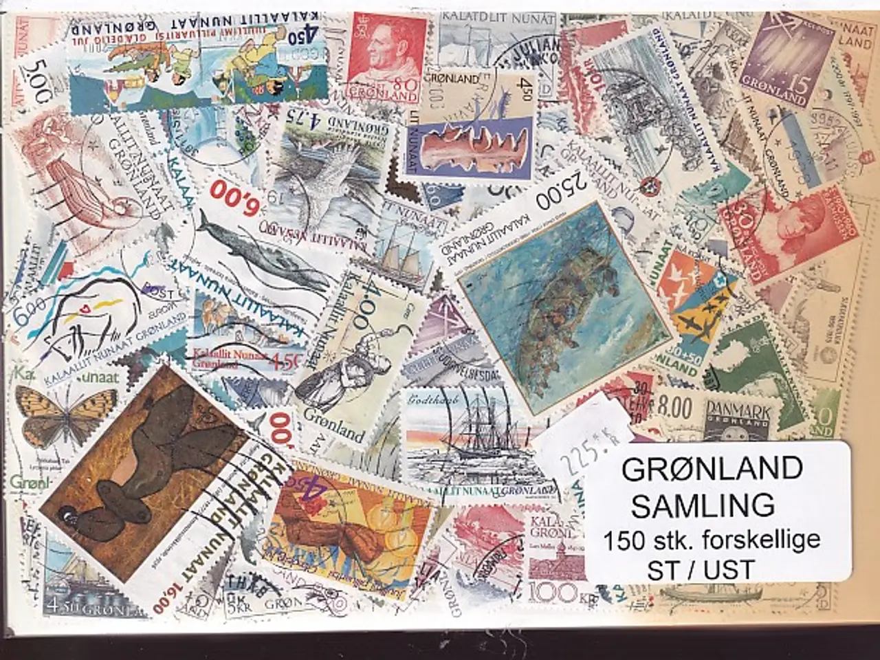 Billede 1 - Grønland Samling St/ust. 150 forskellige