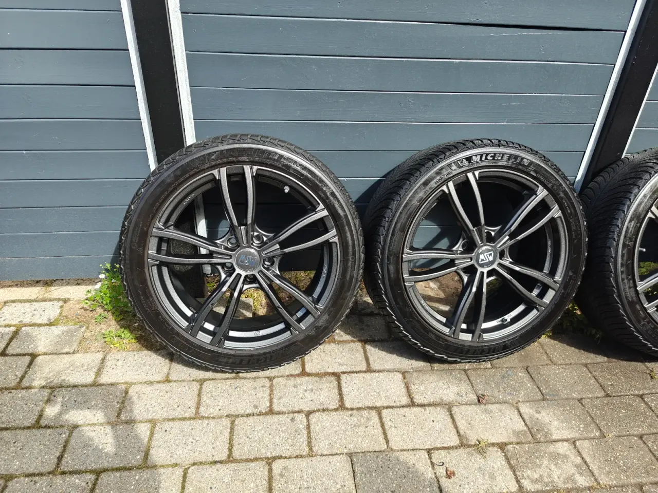 Billede 5 - 5x120 19" alufælge 235/45R19 Michelin vinterhjul