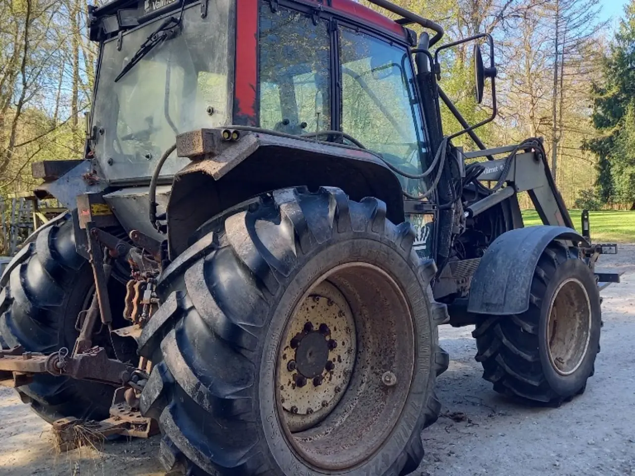 Billede 5 - Valmet 6400 4x4 med frontlæsser & skovudstyr