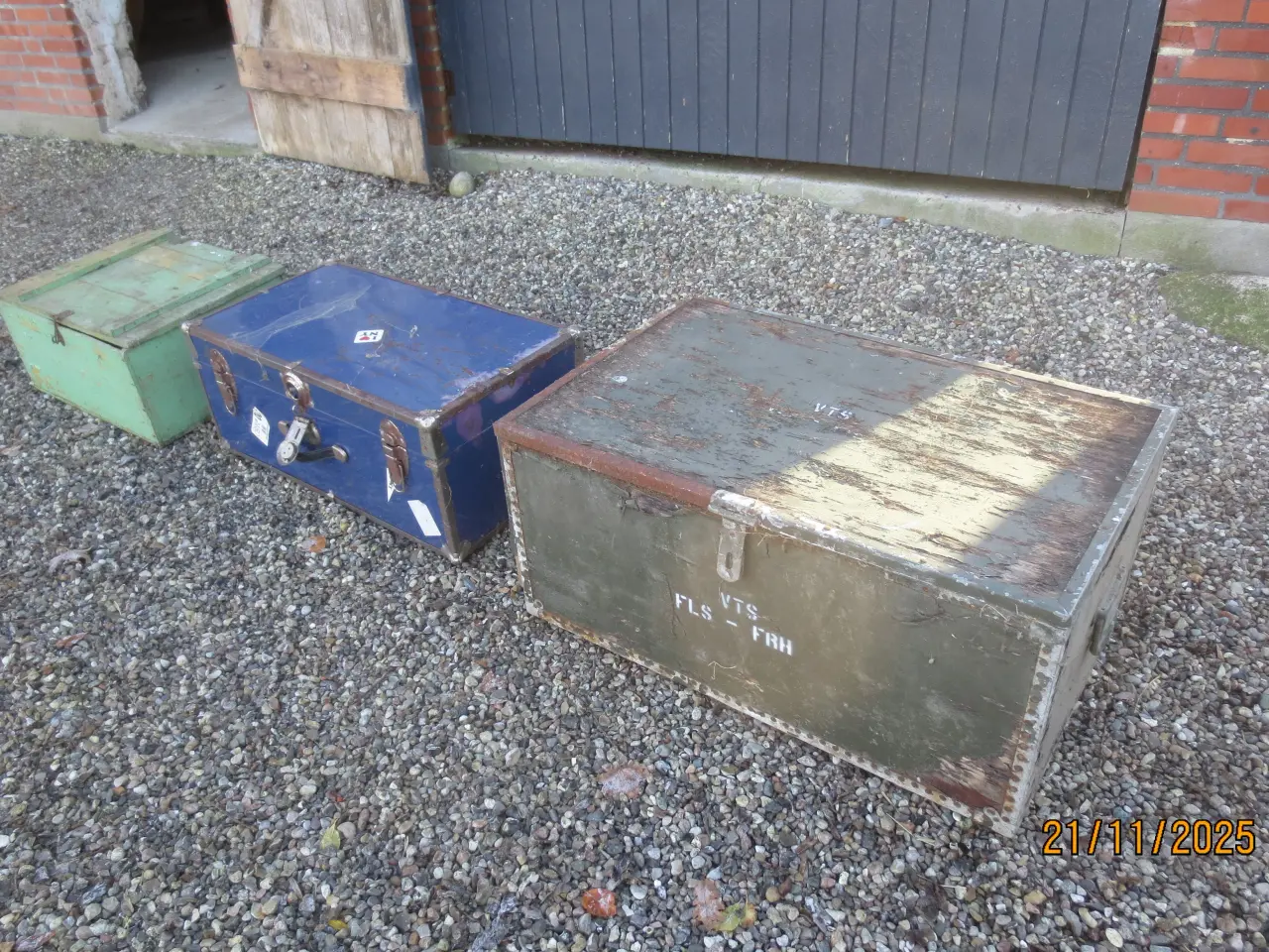 Billede 2 - 3 stk Forskellige Retro Transportkasser