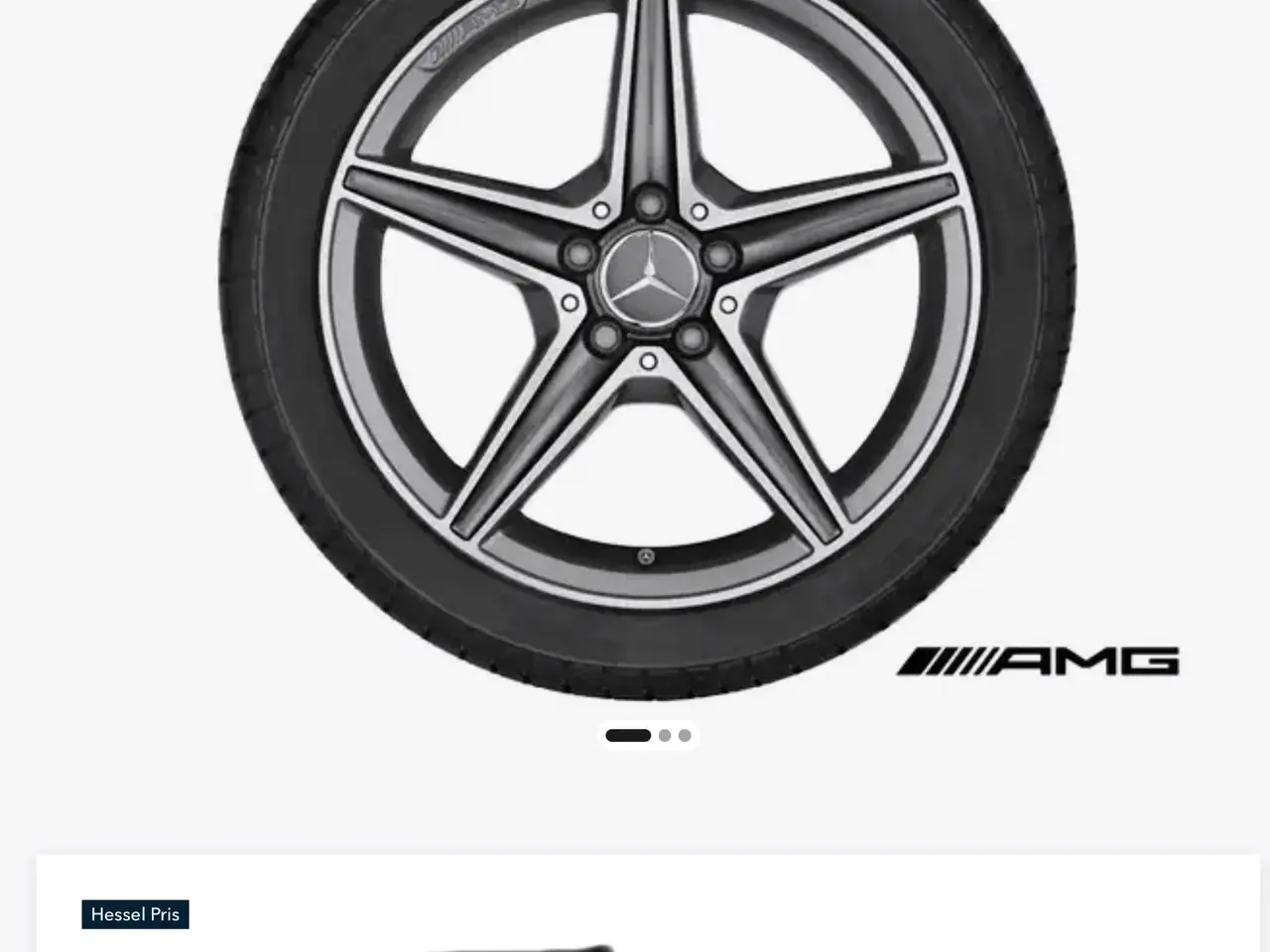 Billede 5 - Originale Mercedes AMG fælge passer på C -E klasse
