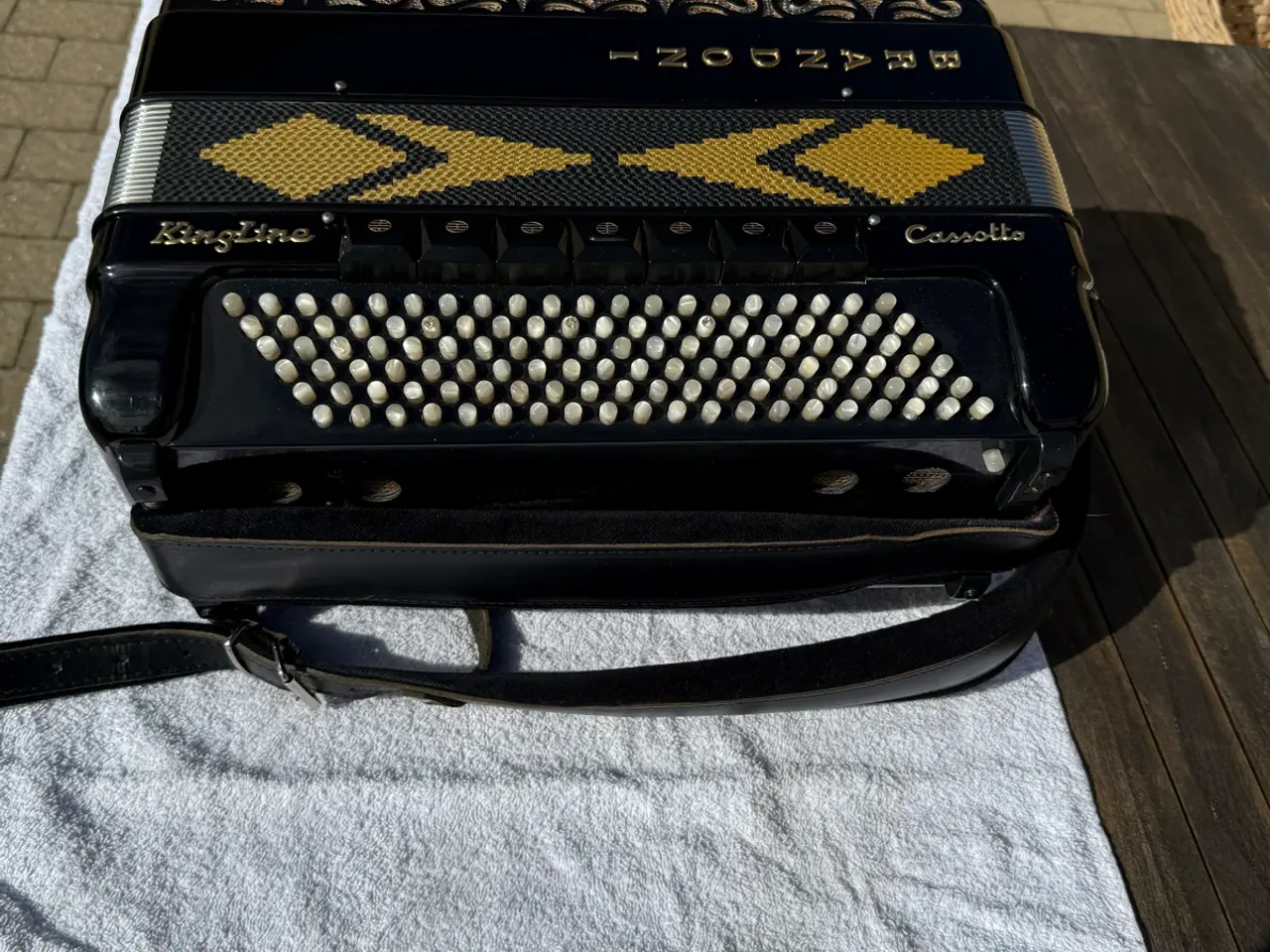 Billede 4 - BRANDONI Kingline cassotto harmonika incl kuffert 