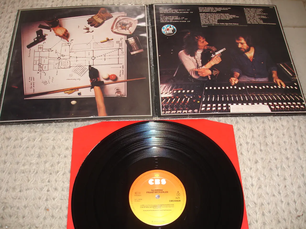 Billede 2 - (Sender gerne)Franz Beckerlee – No Kiddin(Gasolin)