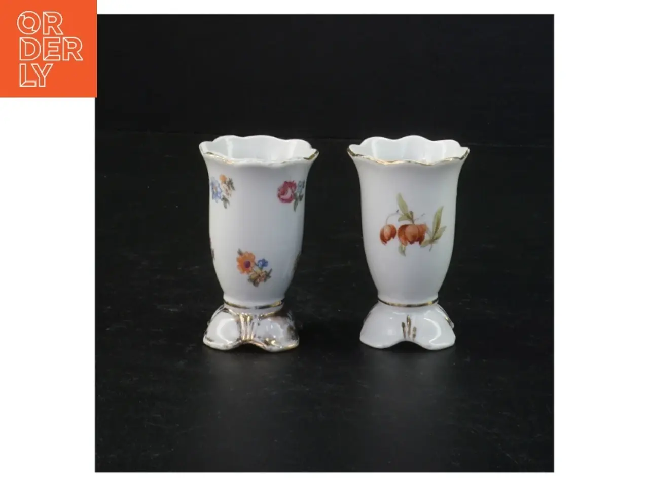Billede 1 - Porcelæns vaser, små (str. 7,5 x 5 cm)