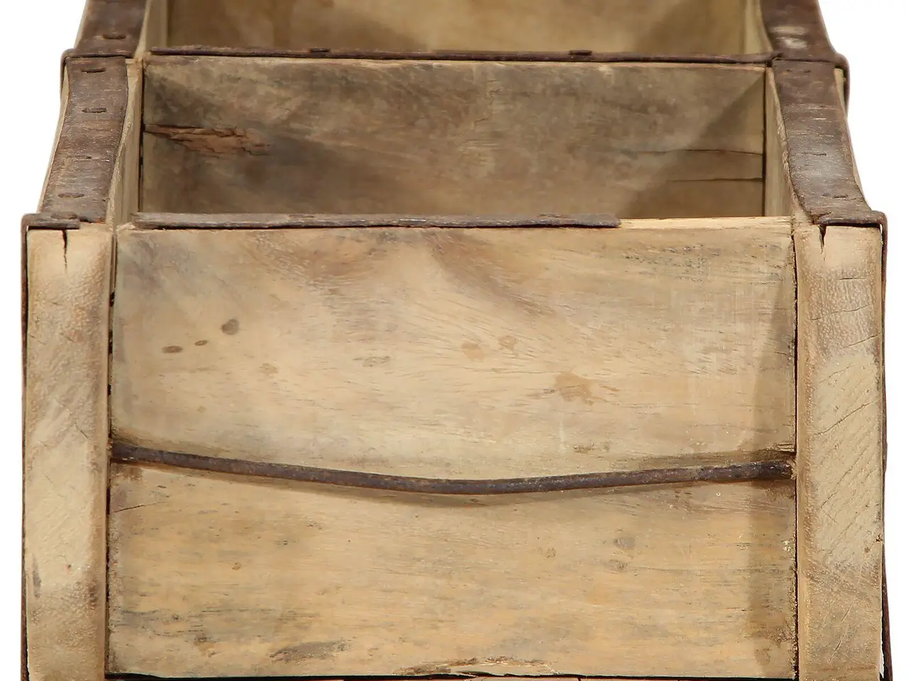 Billede 6 - Træbakker 4 stk. brun 57 x 15 x 9 cm