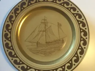 Gamle danske skibs platter