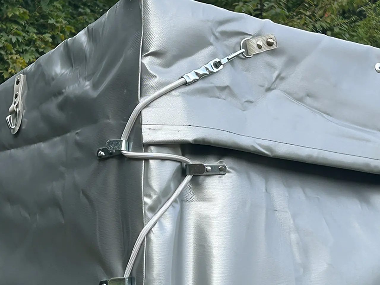 Billede 5 - Høj presenning m. gardinsider til Eduard 4522 trailer