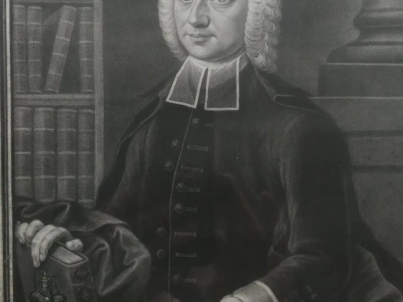 Billede 2 - Antikt kobberstik: Godofredus Schuzius (1719-84)