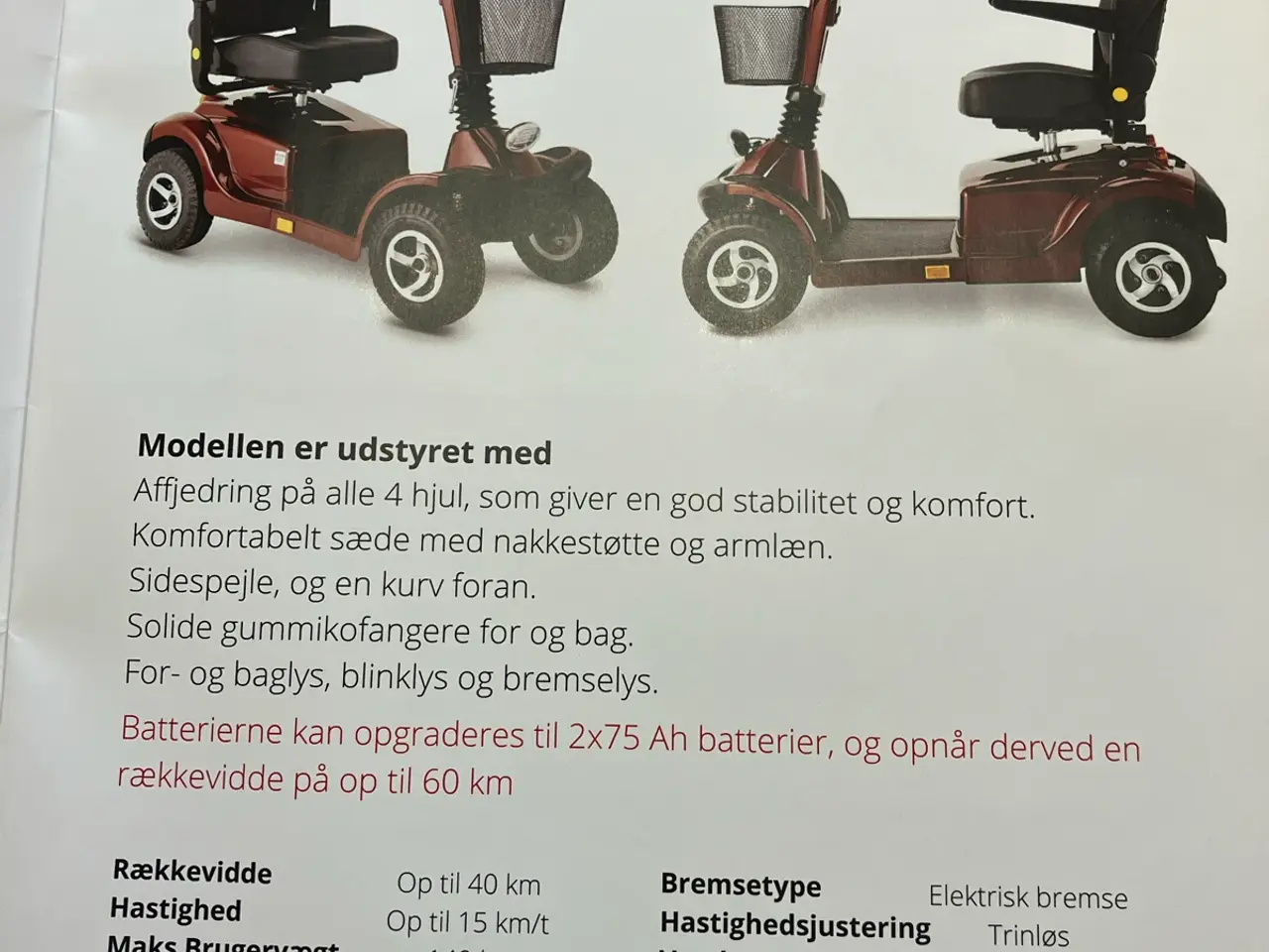 Billede 7 - Helt ny el scooter