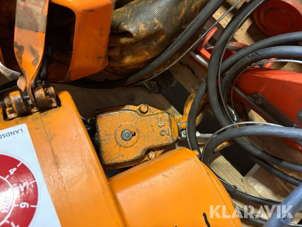 Billede 12 - Krantaljer Kito K10-6,5F 2 stk, 2 tons