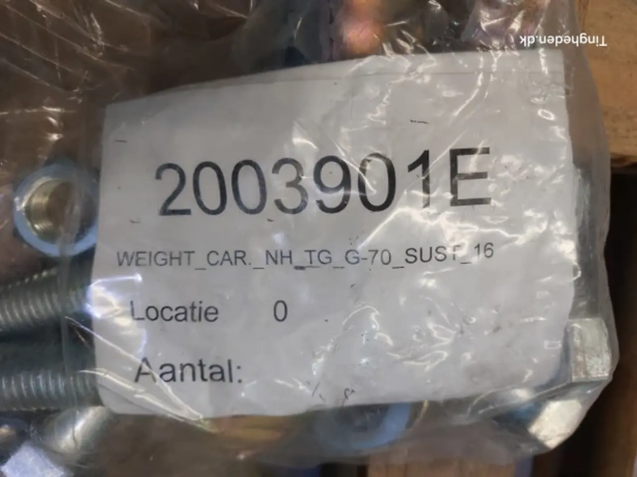 Billede 4 - New Holland T6 Vægtholder 9974591