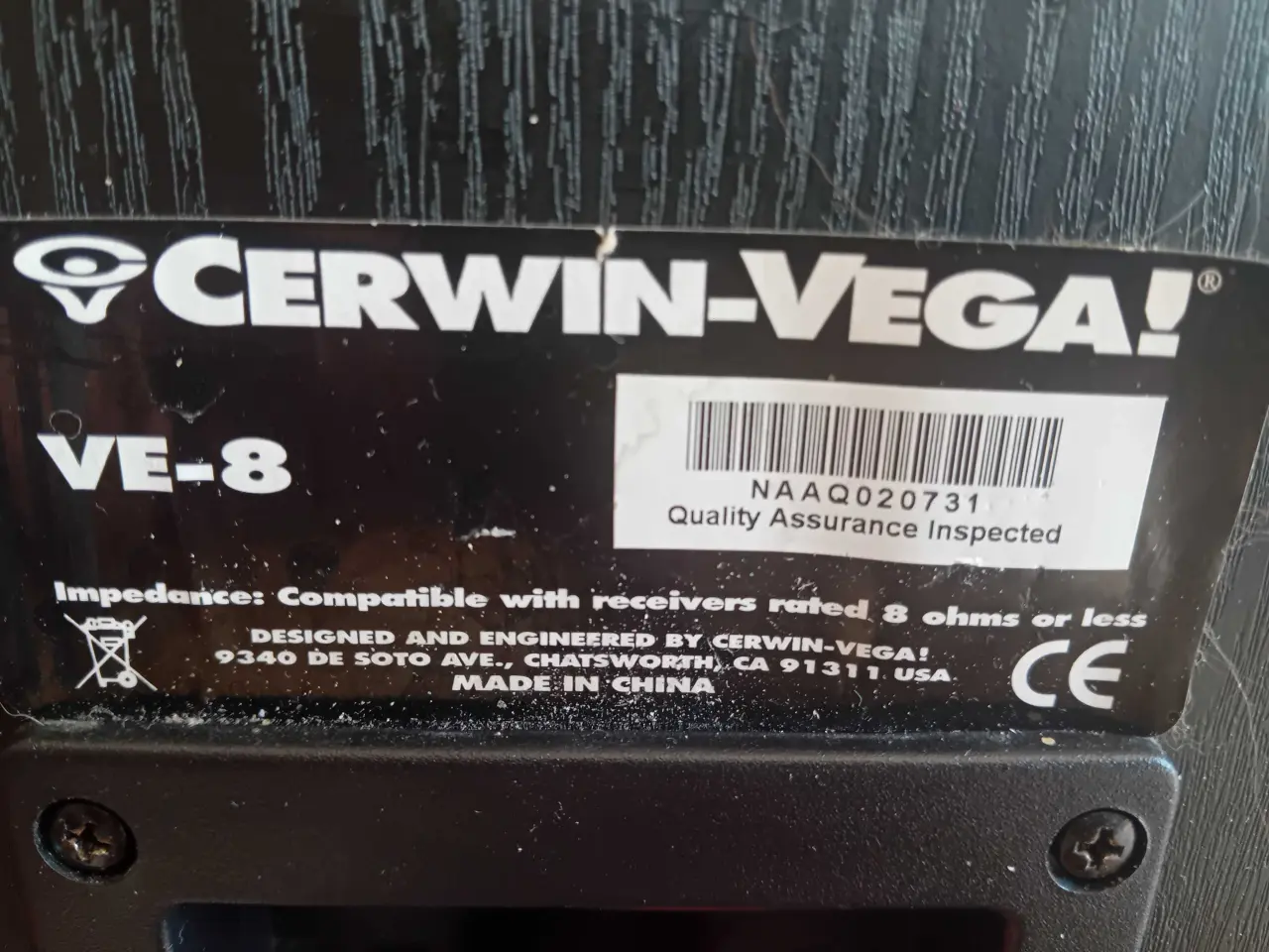 Billede 2 - Cerwin Vega C8