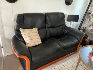 2 pers og 3 pers sofa fra stressless med vip