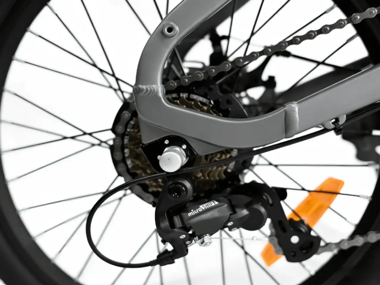 Billede 9 - El-foldecykel 36V 10.4Ah - Grå