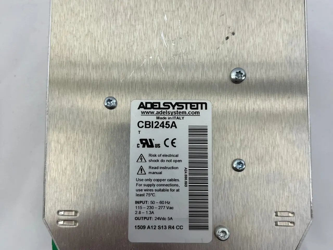 Billede 4 - AdelSystem CBI245A DC UPS strømforsyning 24V 5A