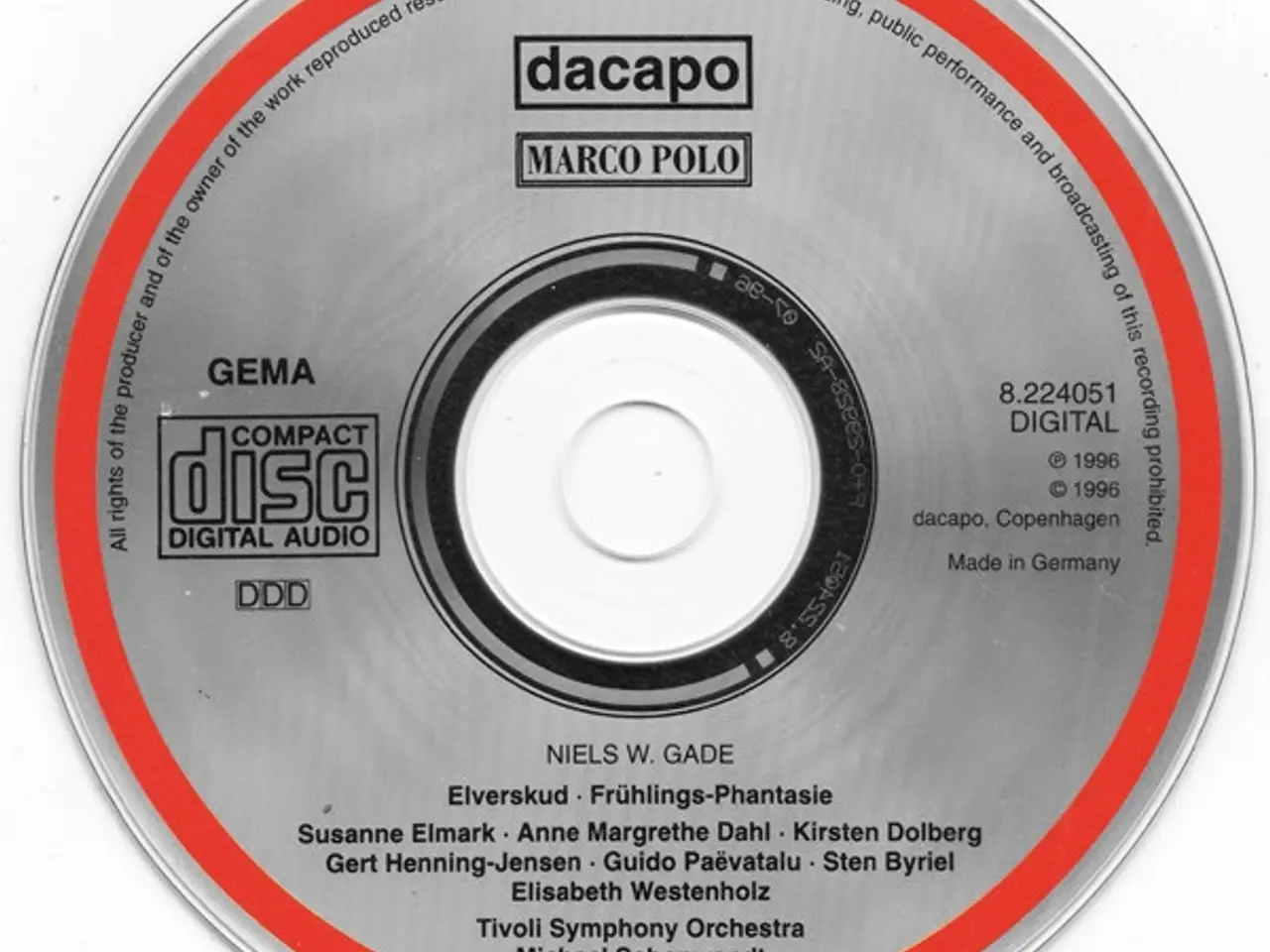 Billede 3 - Niels W. Gade* – Elverskud •… – CD