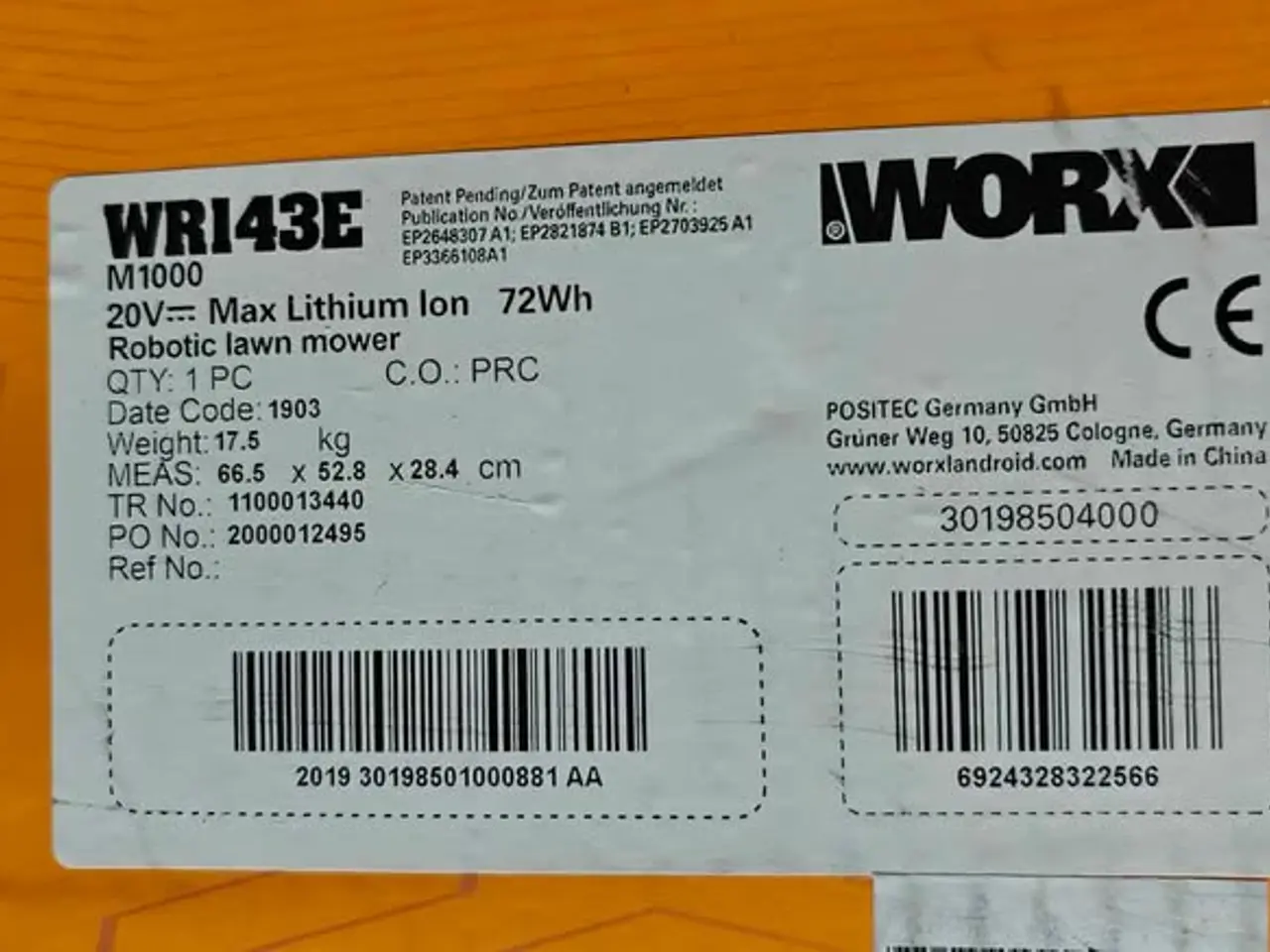 Billede 5 - Worx WR143E Landroid M1000