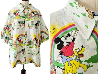 Ny retro disney tunika skjorte Jambymaj