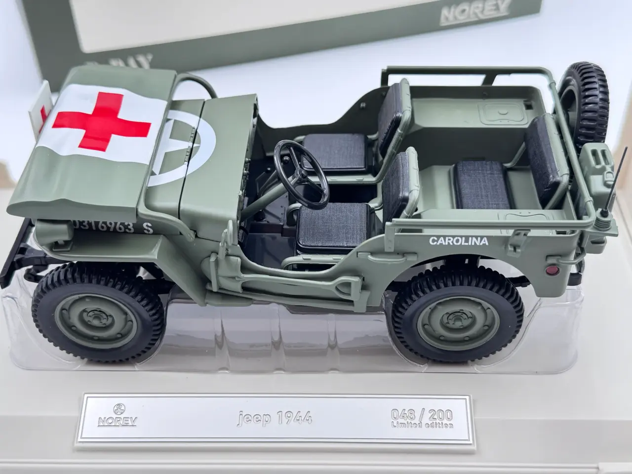 Billede 4 - 1944 Jeep US Army "US Army Ambulance" D-Day 1:18