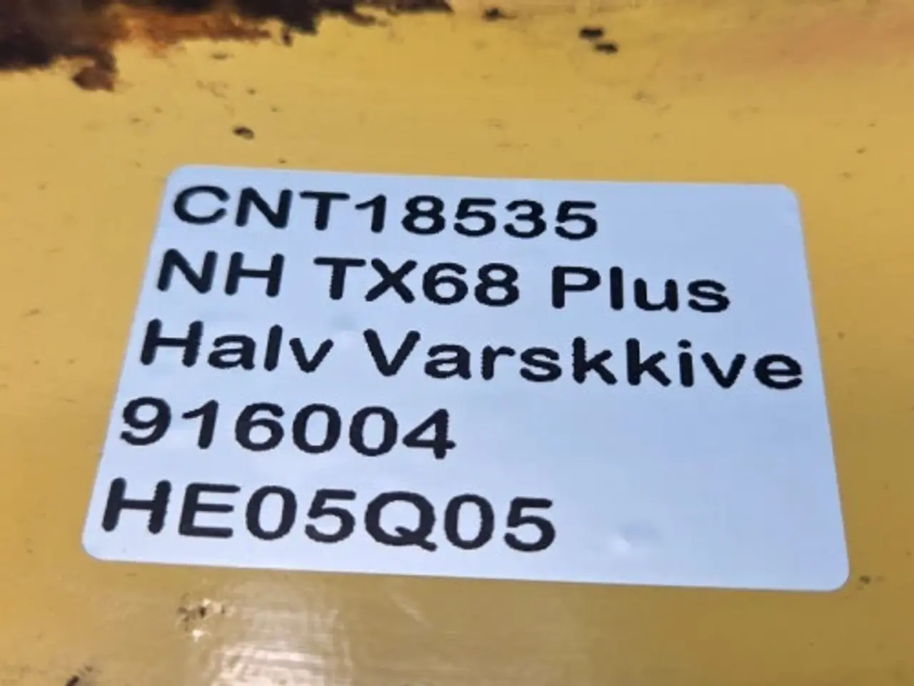 Billede 10 - New Holland TX68 Halv Variatorskive 916004