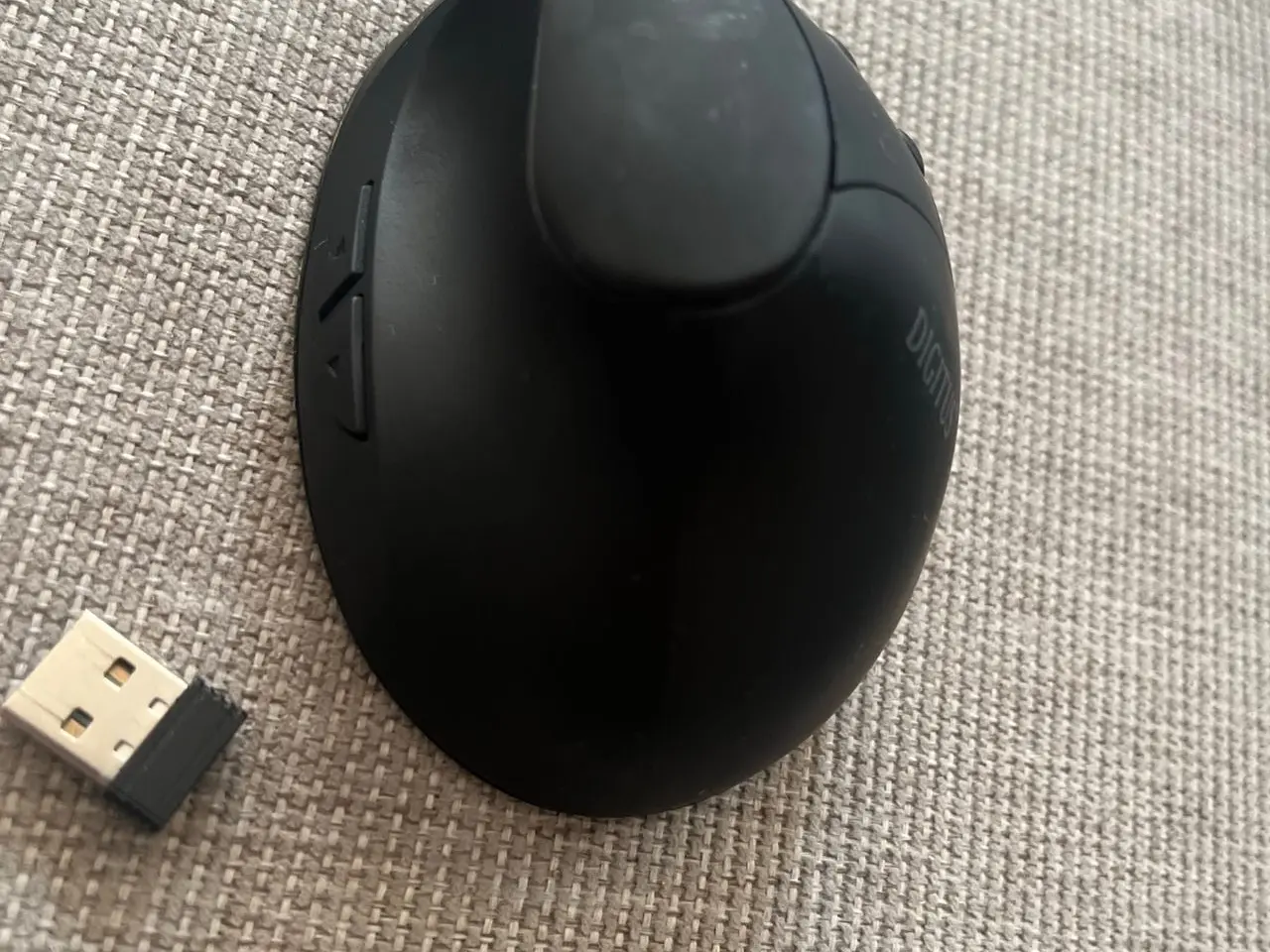 Billede 4 - Digitus DA-20155 ergonomisk vertikal trådløs mus, sort