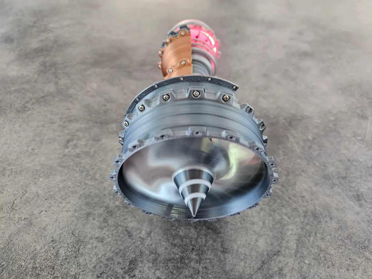 Billede 7 - NIKOLATOY Jet Turbojet Engine – LED-model