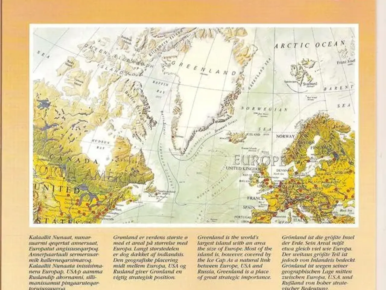 Billede 3 - Grønland Amerikanerudgaven - 3 stemplede miniark